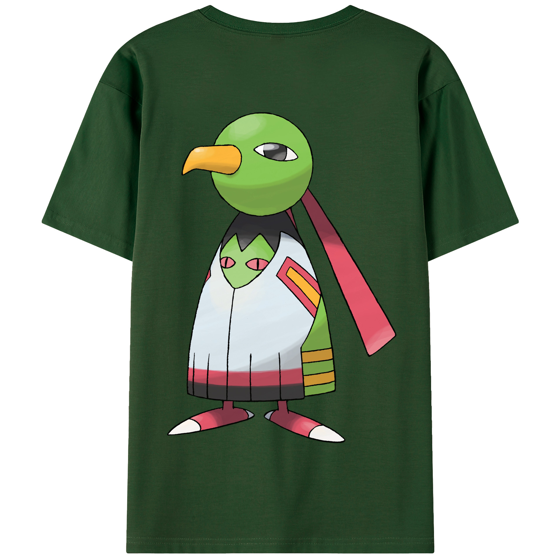 （画像用） ポケットモンスター Pokémon 綿100％半袖Tシャツ（背面プリント）